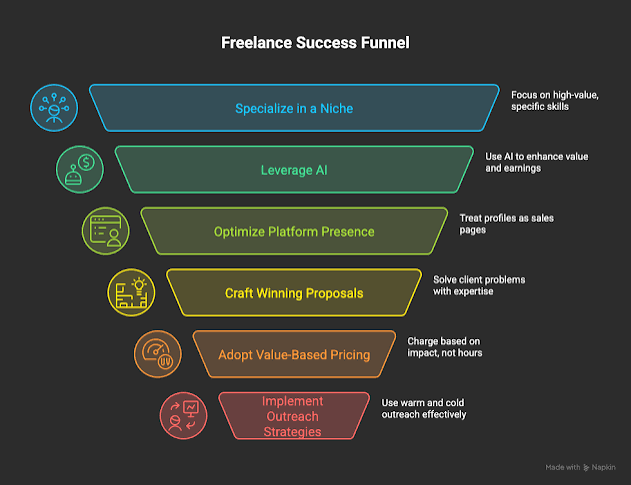 How to Find High-Paying Freelance Clients Without Bidding